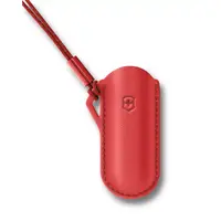 Victorinox Classic Leather Pouch (2) - Style Icon (Red) 05718