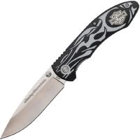 Case Cutlery Harley Davidson Tec X Linerlock Black Knife CA52116