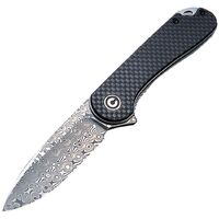 Civivi Elementum Linerlock Outdoor Knife | Damascus Steel Blade