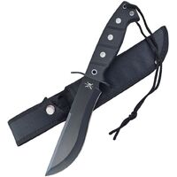 Frost Cutlery Bowie Black Rubber FTX0067BB