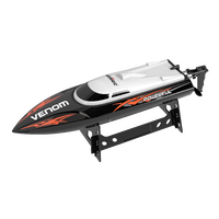 UDIR/C 25km/h High Speed R/C Boat - Black