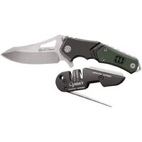 Lansky Responder/Blademedic Combo | Folding Pocket Knife & Sharpener Combo UTR7