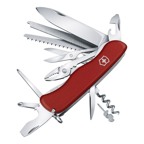 Victorinox Work Champ Swiss Army Knife - RED