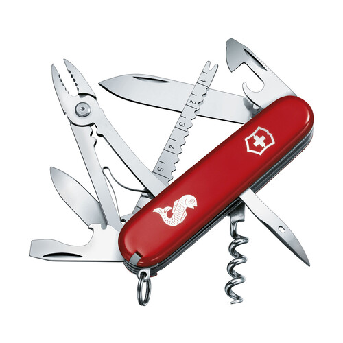 Victorinox Angler Swiss Army Knife - Red 35660