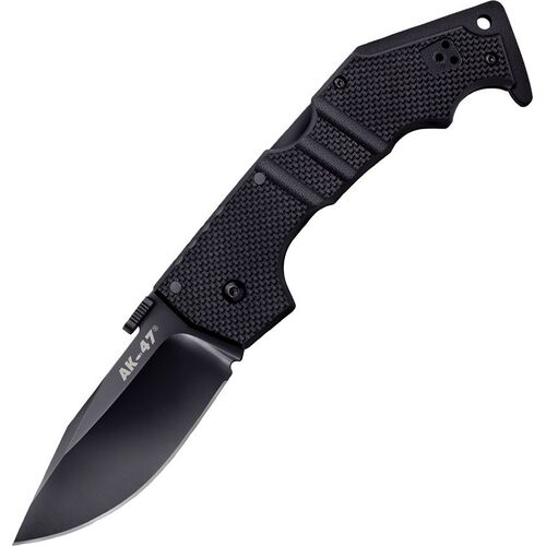 Cold Steel AK-47 Lockback Folding Black Knife CS58M