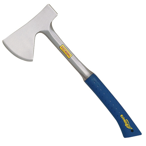 Estwing Campers Axe | 18.75" Overall, Solid America Steel, Shock Reduction, ES44A