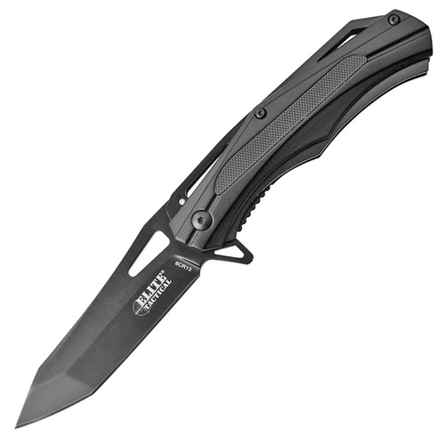 Elite Tactical Sparrow Linerlock Folding Knife - Black