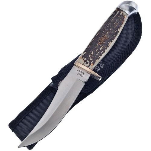 Frost Cutlery Stag Bone Resin with Nylon Sheath FSW602SBR