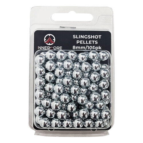 Innercore 8mm Slingshot Pellets -105pk IC-8829