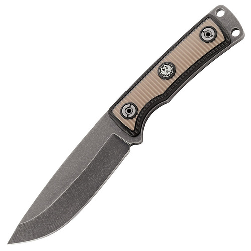 CRKT Ruger Powder-Keg Drop Point Fixed Blade Knife