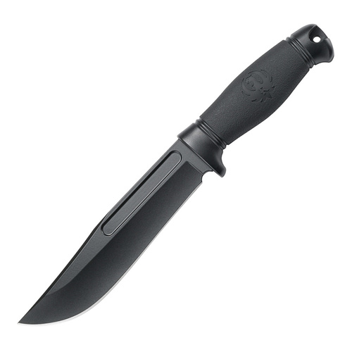 CRKT Ruger Muzzle Break Fixed Blade Knife | 12" Overall, 8Cr14MoV Stainless Steel, RUG2501K