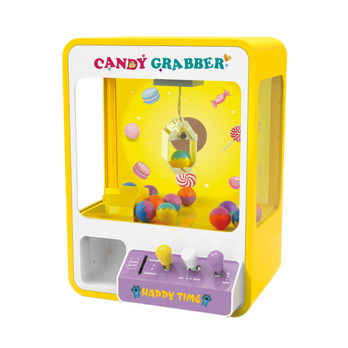 Mini Arcade Claw Machine - Yellow