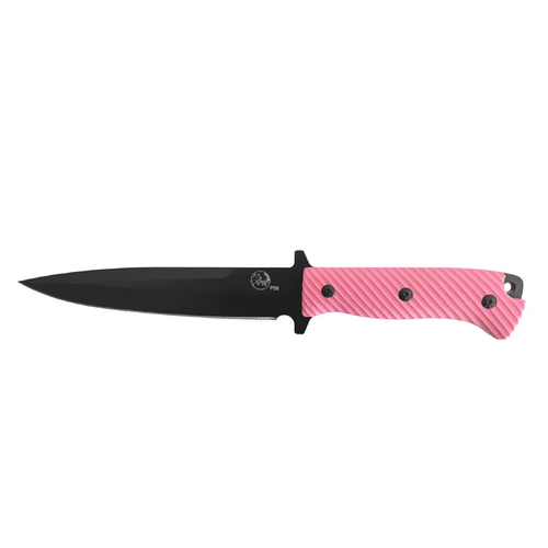 Tassie Tiger Knives Pig Sticker 8″ Black Blade Hunting Knife TTKBPP8